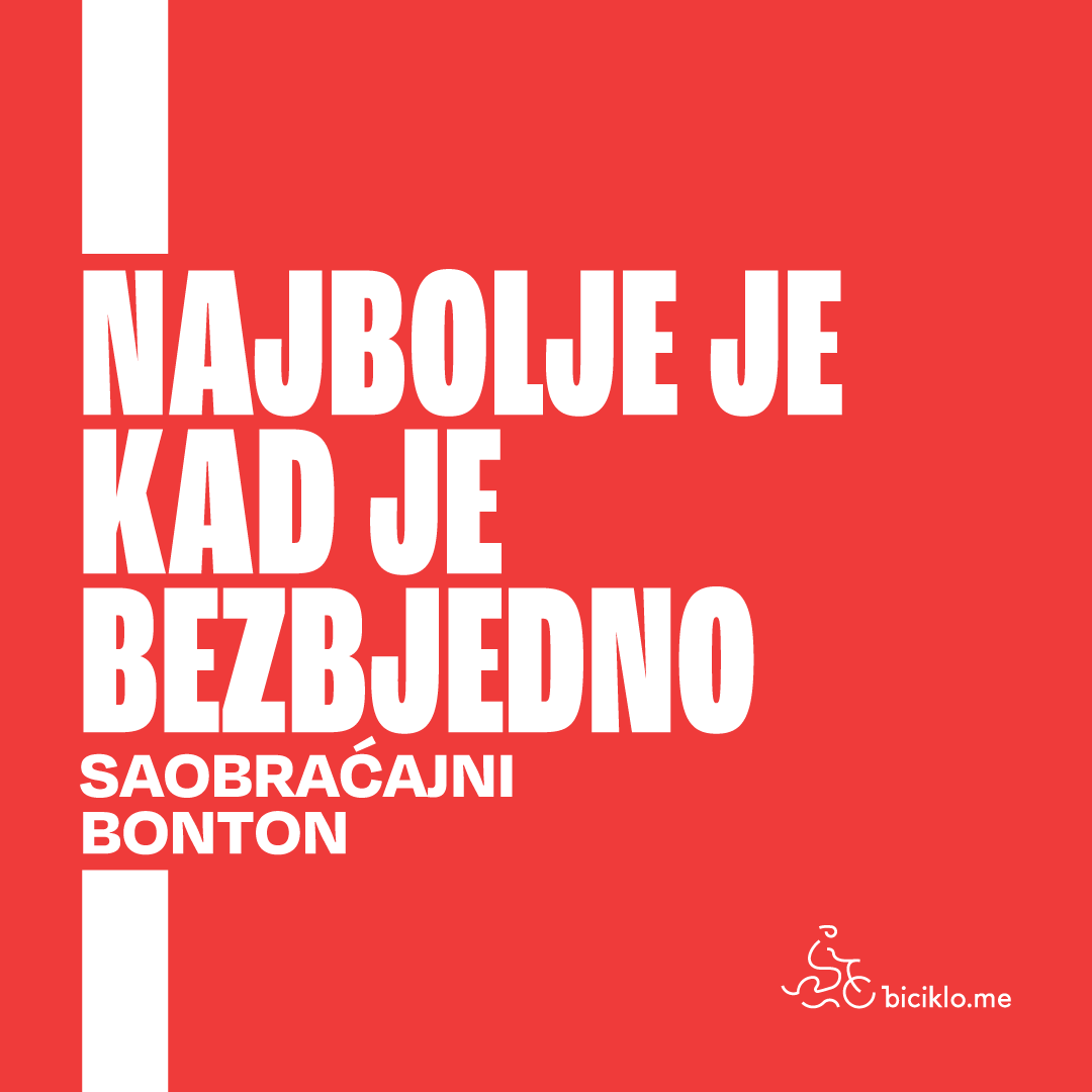 Ilustrovani saobraćajni bonton: „Najbolje je kad je bezbjedno“