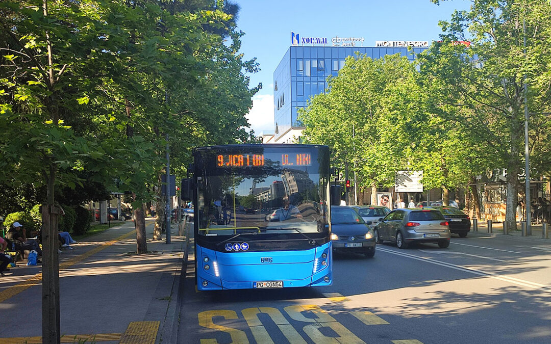 Nakon apela Biciklo.me: Glavni grad Podgorica obezbijedio funkcionisanje javnog prevoza tokom praznika