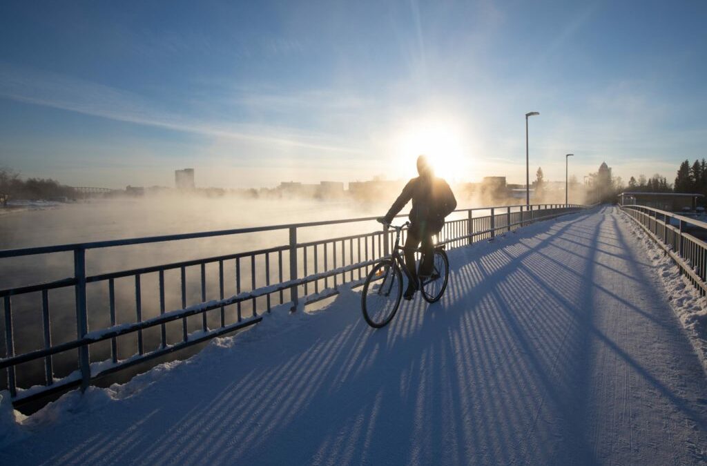 Kako je finski Oulu postao zimska biciklistička prijestonica svijeta