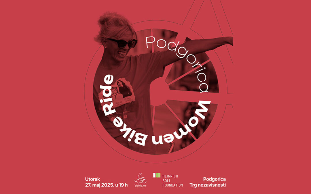 Prva grupna vožnja biciklima za žene u Podgorici: Women Bike Ride