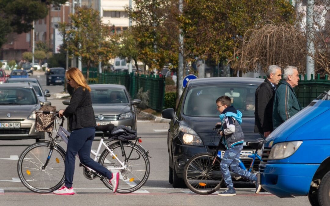 ANKETA: Kako je biti pješak ili biciklista u Podgorici?