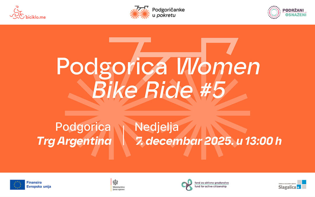 Vožnja oko Gorice: Poziv na novu žensku biciklističku vožnju