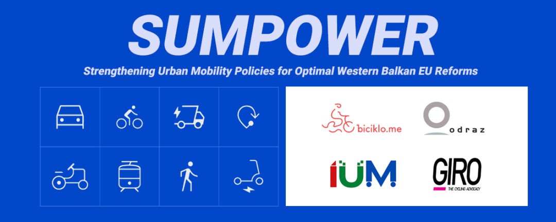 SUMPOWER – Strengthening Urban Mobility Policies for Optimal Western Balkan EU Reforms