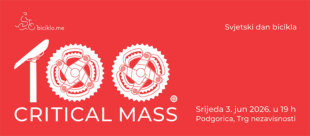 Critical Mass u Podgorici – jubilarna vožnja na Svjetski dan bicikla