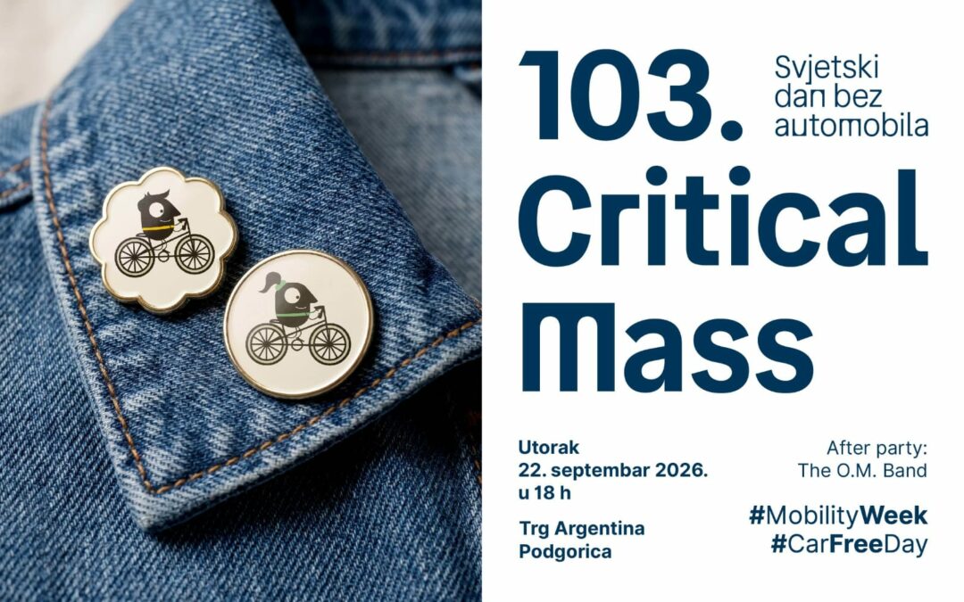 Critical Mass i koncert za završnicu Evropske nedjelje mobilnosti