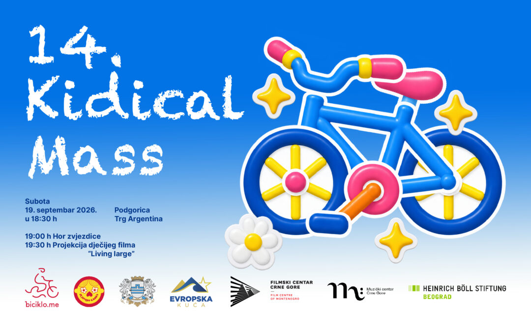 Kidical Mass: Podgoričke ulice ponovo pripadaju najmlađima