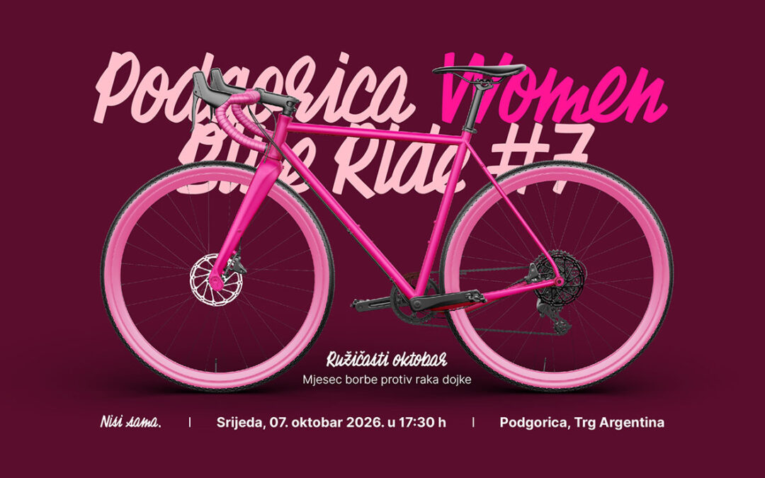 Sedma Women Bike Ride vožnja posvećena Ružičastom oktobru